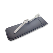 Load image into Gallery viewer, thumb swivel micro straight razor with pouch